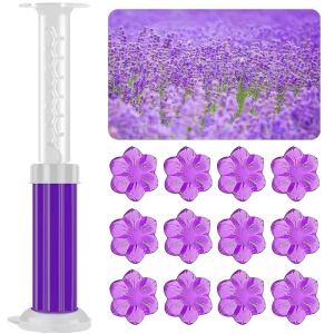 🔥3/6x Gel Toilet Bowl Cleaner Flower Stamp Toilet Deodorizing Gel Stamp Toilet Flask Odor Remover(1 Tube of 12Flowers)