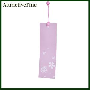 AttractiveFine 1 chiếc chuông gió thủy tinh Chuông gió thủ công treo đồ trang trí nhà cửa hoa văn Sakura