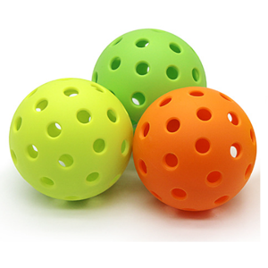Bóng Pickleball Thi ĐấuTập Luyện 26 Lỗ Chơi Trong Nhà Và Ngoài Trời Độ Bền Cao