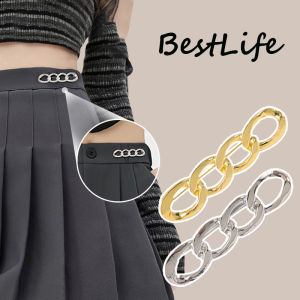 เข็มกลัดแฟชั่นแบบเรียบง่ายสำหรับผู้หญิงและผู้ชายกางเกงยีนส์ที่หนีบกระชับเอวเข็มกลัดเครื่องประดับของขวัญเข็มกลัด