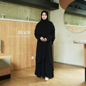 Dayana One Set Tunik Melayu Plus Hijab ( Set Tunik Rok dan Hijab )