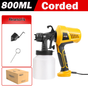 Electric Spray Gun Adjustable Paint Portable  High Pressure Household Airbrush 1L Nozzle Spray Paint Sprayer Portable