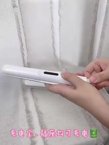 2026 Hot Sale [ Shipped from China ] Portable rechargeable wireless hair straightener for students small dual-use straightener and curler for bangs B3