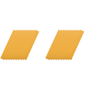 20 cái đôi dính chế biến gỗ Băng cắt chất dính PVC Dải có thể tháo rời miter cưa băng dễ dàng để sử dụng