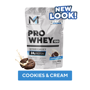 [Anindita Hidayat Collaboration] MUSCLE FIRST Pro Whey 100 2lbs/900gr Cookies & Cream - Whey Protein Suplemen Fitness