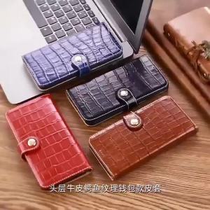 Genuine Leather Magnetic Phone Flip Case For iPhone 16 pro max 15 pro max 14 15 16 plus 14 Pro max 13 12 11 Pro Max 13X XS max XR Card Slot Cover㏇0717