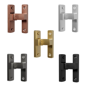 Portable Sturdy 90 Degree Door Latches Lock Easy Installation Accessory for Hotel Bathrooms Garages and Cabinets