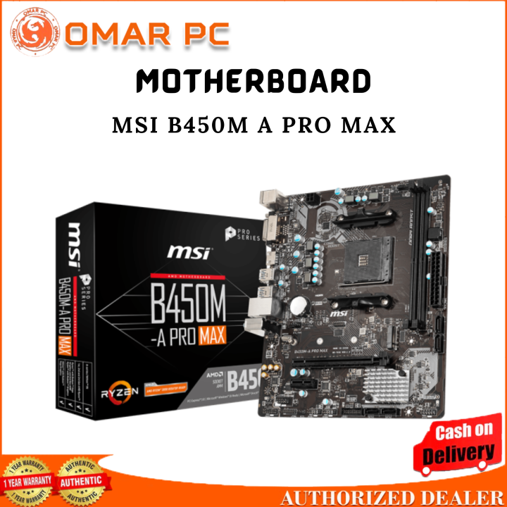 Ram Slots Msi B450 A Pro Max Memory Compatibility MSI B450 Gaming