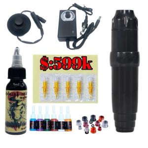 Combo 1 máy pen xăm hình kèm phụ kiện cơ bản