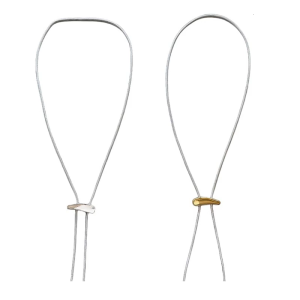 Fashion Pull Chain Necklace Adjustable Length Necklace Chain Necklace Alloy Texture Present for Fashion Enthusiasts