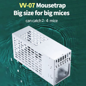 💥Ready Stock💥 Single Door Sensitive &  Reusable  Mouse Trap Rat Trap Multi Catcher Live Cage