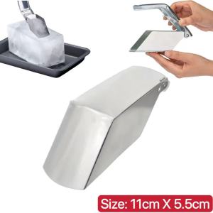 Manual Ice Shaver - Stainless Steel Ice Block Shaver for Halo - Halo! High - Quality & Durable Easy to Operate Ideal for Home Use and Commercial Establishments Perfect for Chilling Treats!