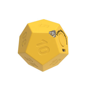 12-Sided Gravity Sensor Cube Timer | Flip Countdown Digital Timer for Cooking Study Kitchen