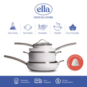 Ella Family Set - Fry Pan Sauce Pan Essential Pan Casserole