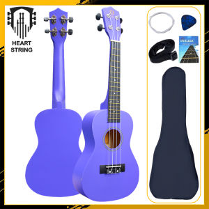 Heart String 21 Inches Soprano Ukulele 23 Inches Concert Ukulele Guitar for Kids Beginner Adults Students Ukelele