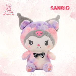 gấᴜ Bông Thỏ Melody Thỏ Cinamonroll Kurumi ngồi đeo nơ Hàng Quảng Châu lông mịn K2T2