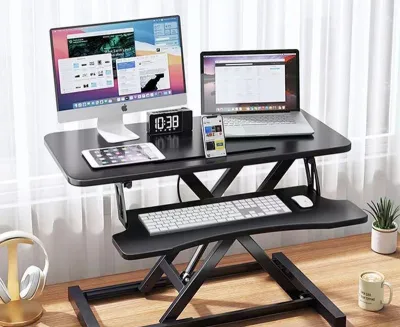 Leather bench and additional side table drawers drafting glass table elevated drafting table