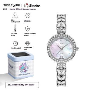 Sanrio collaborates Hello Kitty mermaid girls ladies watch niche luxury lifestyle waterproof Hello Kitty birthday gift #2172
