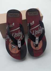 Sandal jepit Pria  Terbaru Talli Webbing Motip Kapal api Tora Bika Duo