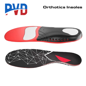 PVD Premium Orthotics Insoles Plantar Fasciitis Insoles Comfort Heavy Duty High Arch Support Insoles for Flat Feet Pain Relief