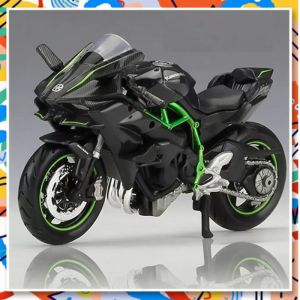 1:18 KAWASAKI NINJA H2 R Motorcycle Maisto Diecast Alloy Model Toy Black Ninja H2R Motorbike Detachable Collection