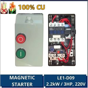 Pure CU Magnetic Starter Switch With Enclosure Magnetic Contactor 220v With Box Magnetic Contactor Switch