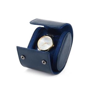 1/2/3 Slots Watch Roll Travel for Case Portable Vintage Leather Display Watch Storage Box with Slid in Out Watch Organiz