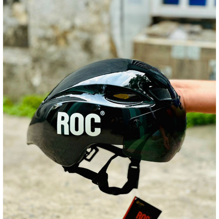 Roc R16 Bản đặc biệt KHOÁ TỪ NAM CHÂM Mũ nón bảo hiểm ROC R16 nguyên hộp chính ...