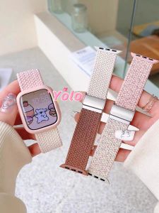 2สี สายยืดเเท้ SW สายนาฬิกา watch ultra10 9 8 7 6 5 4 3 สายนาฬิกา smart watch ปรับง่าย สาย41/44/45/49/46mm สาย smart watch