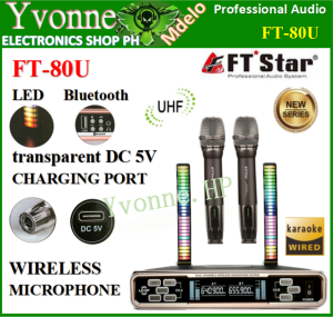 The FTstar Megapro FT- 80U Wireless Microphone Lantern with Voice Control and Bluetooth Function 80u