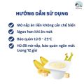 Pudding ăn dặm cho bé từ 6 tháng Burine giàu dinh dưỡng. 