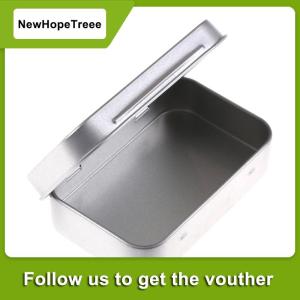 NewHopeTreee กล่องเก็บของแบบพับได้ทำจากโลหะขนาด95x60x20มม. สำหรับจัดกุญแจใส่เหรียญลูกกวาด