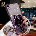 Case for redmi 9a xiaomi redmi 9 redmi 9t REDMI 8 8A PRO phone casing Softcase shockproof Cover new design aesthetic Rabbit makeup mirror with holder Lanyard SJSFTUZJ02. 