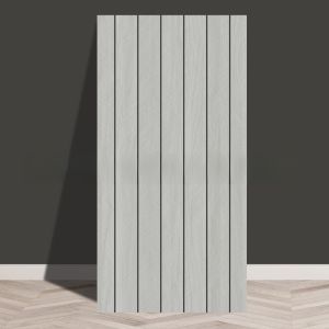 OKDEALS Waterproof 3D Wall Sticker Moisture-proof Self-adhesive Wall Tile Sticker PVC Wood Grain Sticker Living Room