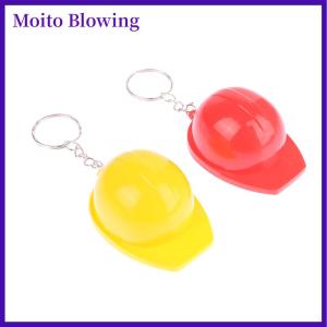 Moito Creative Safety Helmet Bottle Opener Keychain Portable Opener Artifact Small Pendant Practical Decoration Pendant