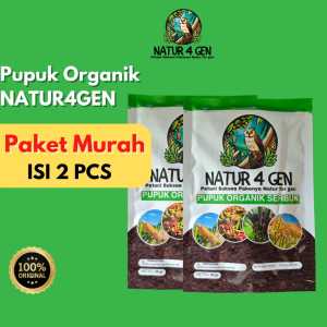 2 Pcs Bio Organik Naturagen pupuk padi pupuk jagung pupuk cabai pupuk sawit pupuk tebu pupuk semua tanaman pupuk naturagen serbuk naturagen jawa Barat pupuk naturagen semua tanaman pupuk pelebat buah pupuk bunga pupuk anggrek pupuk hormon pupuk hayati