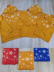 FEMMESHOPA- BAJU COUPLE / BAJU KELUARGA / BAJU PASANGAN / COUPLE MURAH  - YX FAMILY CP SNOW