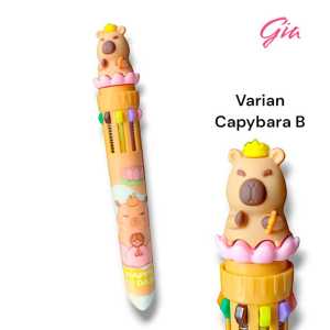 PULPEN 10 WARNA CAPYBARA | PEN WARNA WARNI CAPYBARA | CAPIBARA | CAPYBARA | PULPEN WARNA WARNI CAPYBARA | PULPEN CETEK CAPYBARA