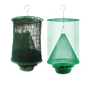 Hanging Fly Trap With Durable Green Mesh Effective Safe Capture For Outdoor Garden Farms Courtyards Pest Control h260818