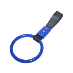 Car Interior Pull Ring Subway Train Bus Handle Strap Charm Drift JDM TSURIKAWA Round Rear Bumper Warning Loop