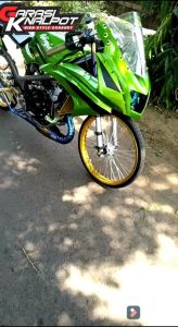 Knalpot Ninja R RR SS/Knalpot Ninja R RR SS DBS Bluemoon/Knalpot Ninja R RR SS Garing Kemrincing!