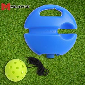 Mojoyce Tự Học phục hồi pickleball huấn luyện viên với dây co giãn pickleball đối tác sparring Thiết bị chống trượt cho trẻ em Người lớn người mới bắt đầu