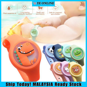 Mosquito repellent Bracelet Natural Essential Oil Glowing Light Baby Cartoon Mosquito Repellent Watch with Natural Essential Oil