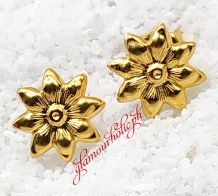 USA made Sterile 24K GOLD over Surgical Steel Ear Piercing Earrings Studs  clasps | eBay