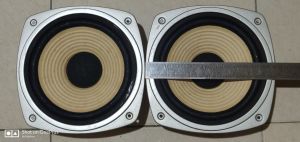 2Pcs Speaker 8Inch 8" 8 Inch Woofer Toyo Taiwan 8ohm 3W PF-82