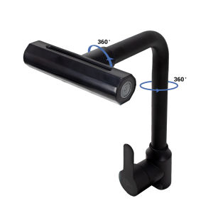 Homeneeds Keran Air Terjun /4 Mode Multifungsi Kran Sink Dapur 360°  JS-128