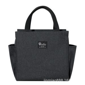 Large Capacity Cooler Bag Water Proof Oxford Portable Zipper Thermal Lunch Bag Insulated Freezer Bag