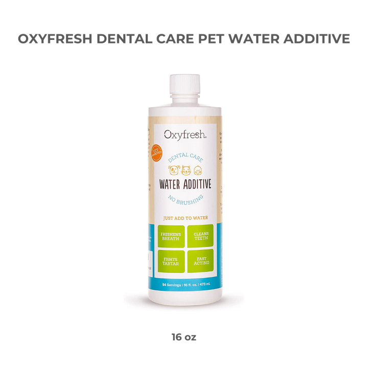 Oxyfresh pet water sales additive