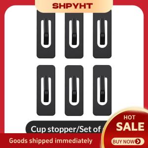 SHPYHT✨ Universal Car Cup Holder Insertion Limiter Slot Sliding Limit Clip Elastic Silica Gel Secure Bottle Interior Car Accessories