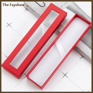[The Fayshow] Pen Box Paper Box Jewelry Gift Pen Box Heaven and Earth Cover Gift Box Stationery Creative School Supplies Pencil Case